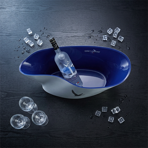 Illuminated Ice Bucket 4 <b>Bottles</b> Champagne Clear for Restaurant and Wedding, Custom Logo, OEM Custom - Product Image 4