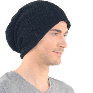 Knit Beanie <b>Hats</b> for <b>Men</b> and Women <b>Winter</b> Soft Lining Long Slouchy Oversized Skull Cap - Product Image 5