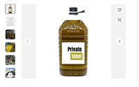 Huile d'olive extra vierge à vendre. Dégustation de fruits spéciaux et uniques, 1L. Acidité 0.3%. Alimentation saine