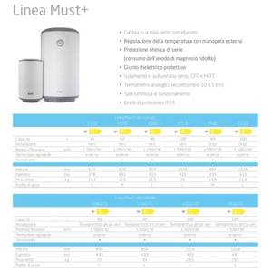Calentador de Agua Eléctrico Vertical Baxi Must+ V550 de 50 Litros - Product Image 2