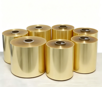 Film alimentaire en PVC de qualité alimentaire, finition champagne, pour emballage de détail haut de gamme, aliments frais et usage en cuisine