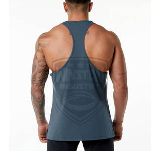 Nouvelle arrivée Débardeur de sport personnalisé pour hommes grande taille Stringer respirant et confortable - Product Image 2