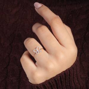 Lab Grown Diamond Eternity Band Anillo de oro de 14 quilates | Anillo de bodas certificado por IGI Joyería fina - Product Image 1