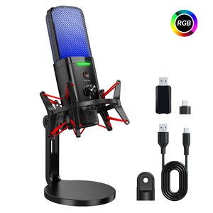 2025 Mô Hình Mới X3W USB Không Dây Microphone Cardioid Condenser Kim Loại Cầm Tay Karaoke/Hội Nghị/Ca Hát Giảng Dạy Microphone - Product Image 5