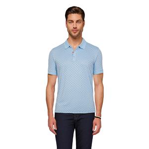 OEM al por mayor de los hombres de talla grande de algodón deportivo de manga corta para Polos de logotipo personalizado de contraste de color de golf camisetas de Jersey sólido - Product Image 1