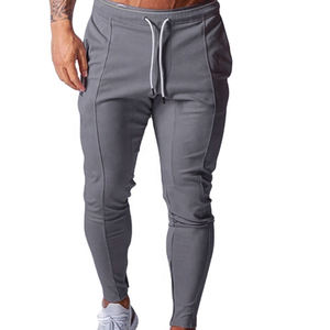 Joggers informales personalizados, poliéster, algodón, logotipo impreso, pantalones de chándal apilados de retazos, ropa de calle, pantalones de chándal Acampanados para hombres - Product Image 6