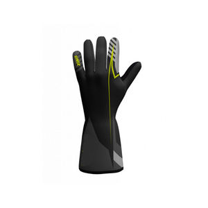 Gants de course Gants de sport en cuir véritable Highway Auto Motorcycle Racing Noir - Product Image 2
