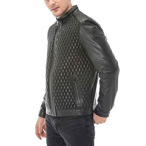 Veste en cuir véritable unisexe pour homme, modèle 2026, fabrication professionnelle, veste d'hiver pour homme, livraison DDP - Product Image 2