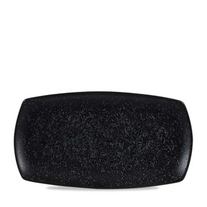 Churchill Caldera <b>Black</b> Tray Piano Rectangular Shades 35.5 x 19 cm Hotel Catering Supplies Wholesale Tableware Wholesale - Product Image 1