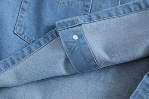 Conjunto de Dos Piezas de Mezclilla para Mujer, Verano, Ecológico, Transpirable, Vintage, Sexy, Top Corset Bordado, Jeans y Shorts de Mezclilla - Product Image 4