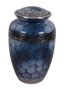 Urna de cremación de metal decorativa al por mayor de último diseño, urna conmemorativa con diseño pulido a precio de mayorista - Product Image 6