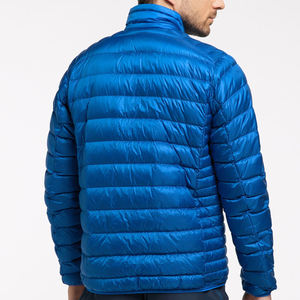 Chaqueta acolchada personalizada a precio de fábrica para hombre, chaqueta acolchada impermeable de invierno de Color sólido para hombre - Product Image 6