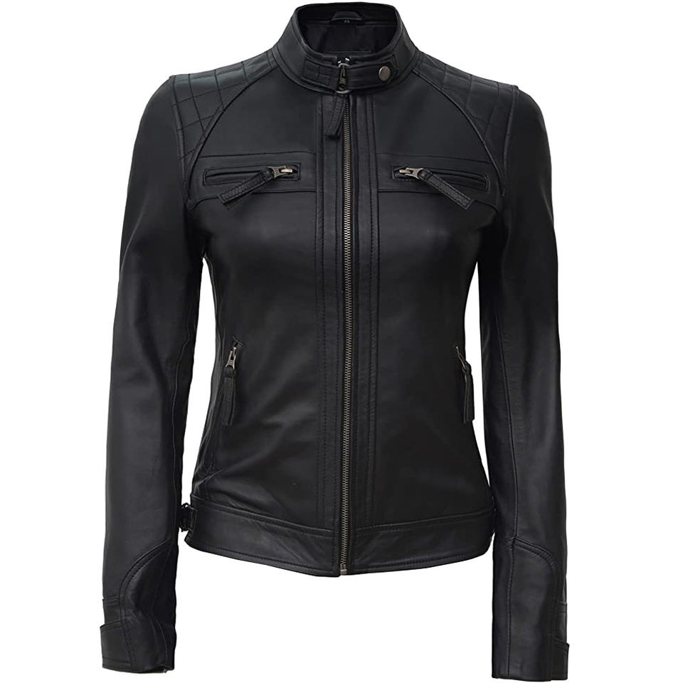 New Fashion Women genuine Leather Clothing Women's Clothing Jacket Plus Size Jackets Women Clothing