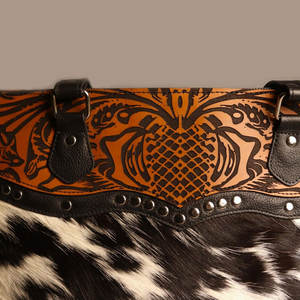 Bolso de Mano de Cuero Vacuno para Mujer, Precio Económico al por Mayor, Nuevo Estilo, Diseño de Moda, Bolsos de Cuero Vacuno para Mujer, Ropa de Invierno - Product Image 2