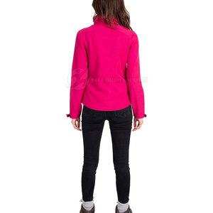 Vestes Softshell pour femmes sur mesure, en coton uni teint, respirantes, à séchage rapide, imperméables - Product Image 2