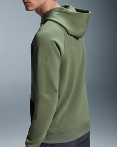 Sudadera con capucha personalizada para hombre, mezcla de algodón suave y poliéster, bolsillo con cremallera, manga completa, Capucha ajustable, ropa de calle Premium - Product Image 5