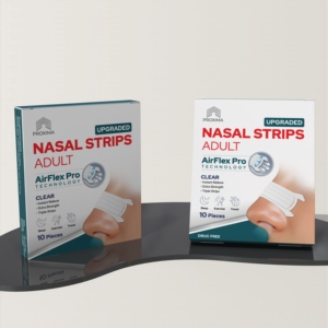 AirFlex Pro Bandelettes nasales Taille adulte Soulagement du ronflement - Product Image 1