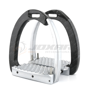 Estribo de equitación ajustable de alto rendimiento con plantilla cómoda Construcción robusta y ajuste personalizable para máxima seguridad - Product Image 1