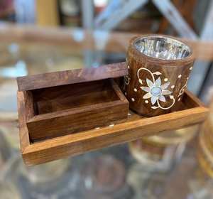 Quemador de Bakhoor Orgánico Premium y Duradero, Set de Regalo, Madera Artesanal con Detalles de Madreperla, Uso Sofisticado en Aromaterapia, Religioso - Product Image 3