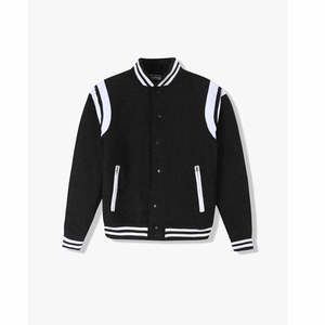 Veste universitaire pour homme grande taille de haute qualité en toile polyester coupe-vent à capuche matelassée avec logo frontal Service OEM - Product Image 2