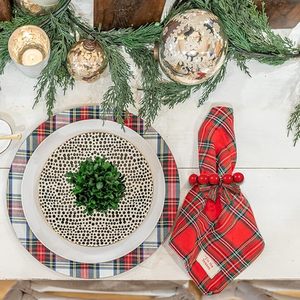 Rond de serviette en perles en bois faites à la main Décor de table élégant pour les mariages et les vacances de Noël pour les occasions spéciales - Product Image 6