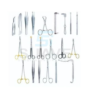 Produit de chirurgie en acier de qualité supérieure Re Use Able pour l'ensemble d'instruments de chirurgie plastique de base par SUAVE SURGICAL INSTRUMENTS - Product Image 1