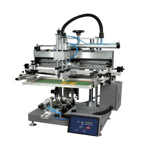 Imprimante sérigraphique automatique monocouleur de bureau pour l'impression sur gobelets en papier, tissus et tubes - Product Image 1