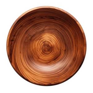 Cuenco medio de madera hecho a mano ecológico Artesanía de madera duradera para comedor diario y entretenimiento de boda para uso doméstico - Product Image 6