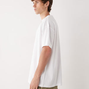 T-shirt pour homme 2026, 100% coton, design oversize à épaules tombantes, impression sérigraphique personnalisée, haute qualité, Zabex Sports 230g - Product Image 6