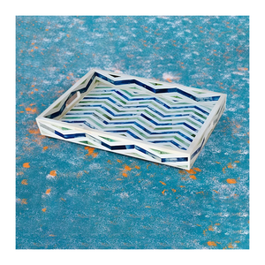 Bandeja de servicio con incrustaciones de hueso puro de primera calidad 2025, mesa de comedor, bandeja de servicio decorativa para el hogar, Hotel y restaurante, suministros calientes - Product Image 1