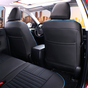 EKR – ensemble complet de housses de siège Auto en cuir Nappa pour <span class=keywords><strong>Toyota</strong></span> <span class=keywords><strong>RAV4</strong></span> 2006, accessoires d'intérieur haut de gamme, installation facile - Product Image 4