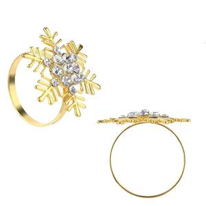 Anillos de Servilleta Ecológicos y Duraderos, Novedad Increíble, Trabajo de Metal Intrincado, Diseño Tradicional y Contemporáneo para Bodas/Eventos - Product Image 1