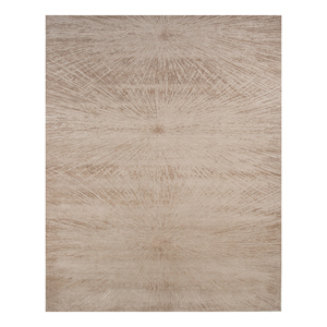 Uvenuti Large Area Ivory Hand Knotted <b>Wool</b> Bamboo Silk Rugs Abstract Pattern Living Room Carpet for Teen Rectangle Hallway-5005 - Product Image 1