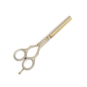 กรรไกรเล็มผมมืออาชีพ6.6เงางาม "ทนทานคมช่างตัดผมผอมบางพร้อมที่วางนิ้ว - Product Image 2