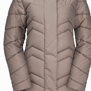 Chaqueta Larga de Plumón Ligera para Mujer, Abrigo Cálido y Empacable con Capucha Desmontable, Chaqueta Acolchada con Capucha Larga, Abrigo Cálido de Invierno Empacable - Product Image 3