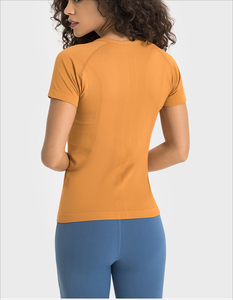 2026 nueva llegada excelente calidad señoras mujeres camisetas deportes transpirable ropa deportiva gimnasio camisetas en estilo único - Product Image 1