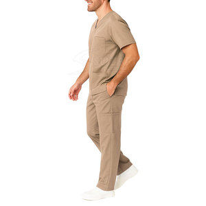 Traje Quirúrgico con Tela Elástica y Movimiento Libre, Traje Quirúrgico Elegante con Material Transpirable - Product Image 2