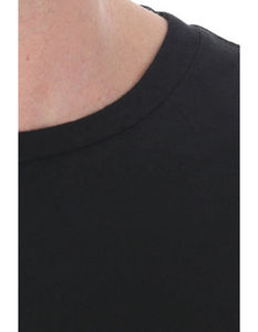 เสื้อยืดออกกำลังกายคอกลมทรงพลัสไซส์ระบายอากาศสั้นลำลองออกแบบโลโก้ได้ตามต้องการ - Product Image 4