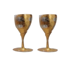 Verre à vin en acier inoxydable design Verre à vin en laiton 40oz classique pour fête en métal - Product Image 6