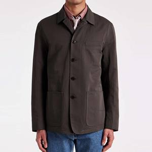 Veste d'hiver de travail Safari Durable de haute qualité hommes veste de chasse en toile lavée avec deux poches vêtements confortables pour les garçons - Product Image 1