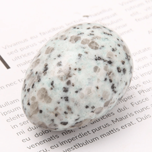 Oeuf de jaspe kiwi Œufs en cristal de guérison naturelle en gros pour la décoration intérieure et l'équilibrage énergétique du fabricant de confiance - Product Image 3