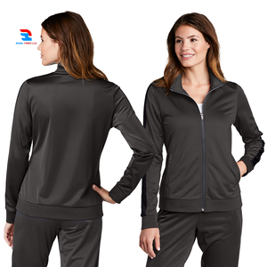 Women's Autumn Sports Training Jacket With Zipper <b>Gym</b> Clothing for Fitness/Yoga Yoga Jacket for <b>Ladies</b> Cotton Fabric Tight Fit - Product Image 1