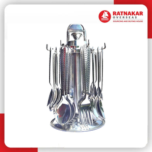 <b>Spoons</b> and Forks Stainless Mirror Polished Elegant Stainless Steel Cutlery <b>Spoons</b> and Forks Set Kitchen <b>Serving</b> for Sale - Product Image 2