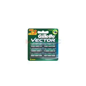 Maquinilla de Afeitar Gillette Vector de Doble Hoja y Repuestos, Paquete Múltiple, Origen Vietnam - Product Image 4