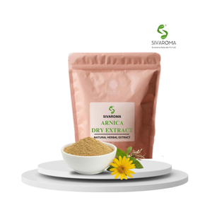 Poudre d'extrait d'arnica Sivaroma, adaptée pour la fourniture d'ingrédients cosmétiques et le développement de produits de soin de la peau - Product Image 1