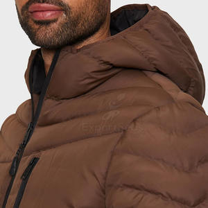 Fabricación de fábrica Nueva llegada Manga larga Hombres Puffer Chaqueta de invierno Personalizado Venta al por mayor Puffer Jacket - Product Image 5