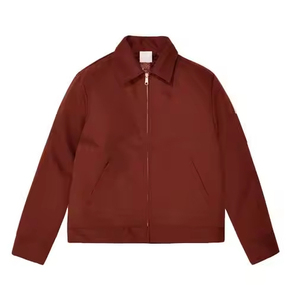 OEM Clothing Manufacturer's Custom Vintage Utility Zip Work Wear Durable Canvas Stand Collar <b>Jackets</b> Custom <b>Camo</b> Canvas <b>Jacket</b> - Product Image 3