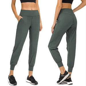Legging feminino OEM ODM estilo logotipo personalizado design de cores leggings 100% algodão Legging forrado para mulheres corredores ao ar livre