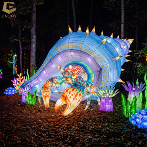 Installations de lanternes sur le thème de l'océan à grande échelle : <span class=keywords><strong>Tortue</strong></span> Lumineuse avec solution clé en main pour parcs à thème et espaces événementiels publics - Product Image 4