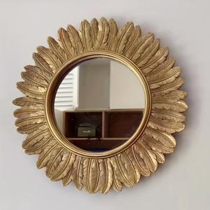 Wall <b>Mirror</b> Home Decor Design Indoor Leave Design Classic And Modern Decor <b>Mirror</b> Multiple Finishing Designs - Product Image 6